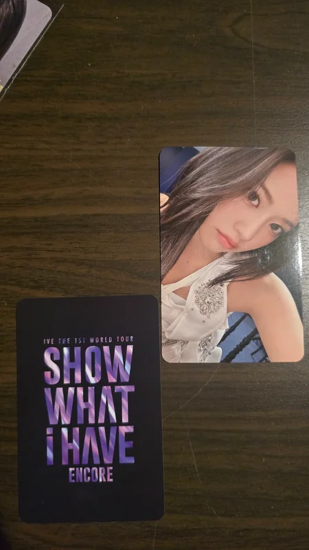 IVE THE 1ST WORLD TOUR SHOW WHAT I HAVE ENCORE RANDOM PHOTOCARD PACK