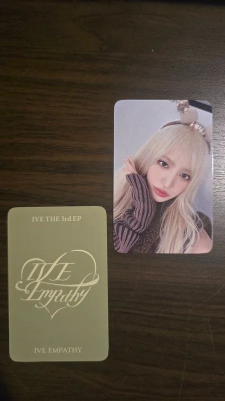 Pocamarket, IVE LIZ IVE EMPATHY PLVE Ver. K-pop Photocard
