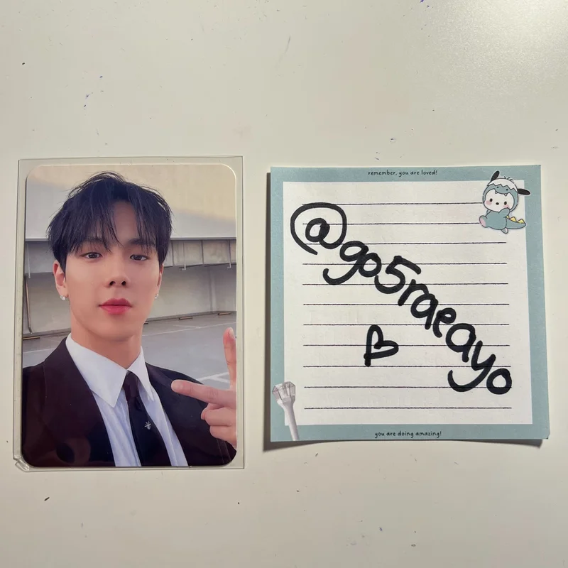 The Unseen Shownu Album Photocard