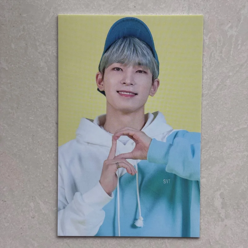2020 SVT 4th FAN MEETING SEVENTEEN in CARAT LAND TRADING CARDS SET WONWOO