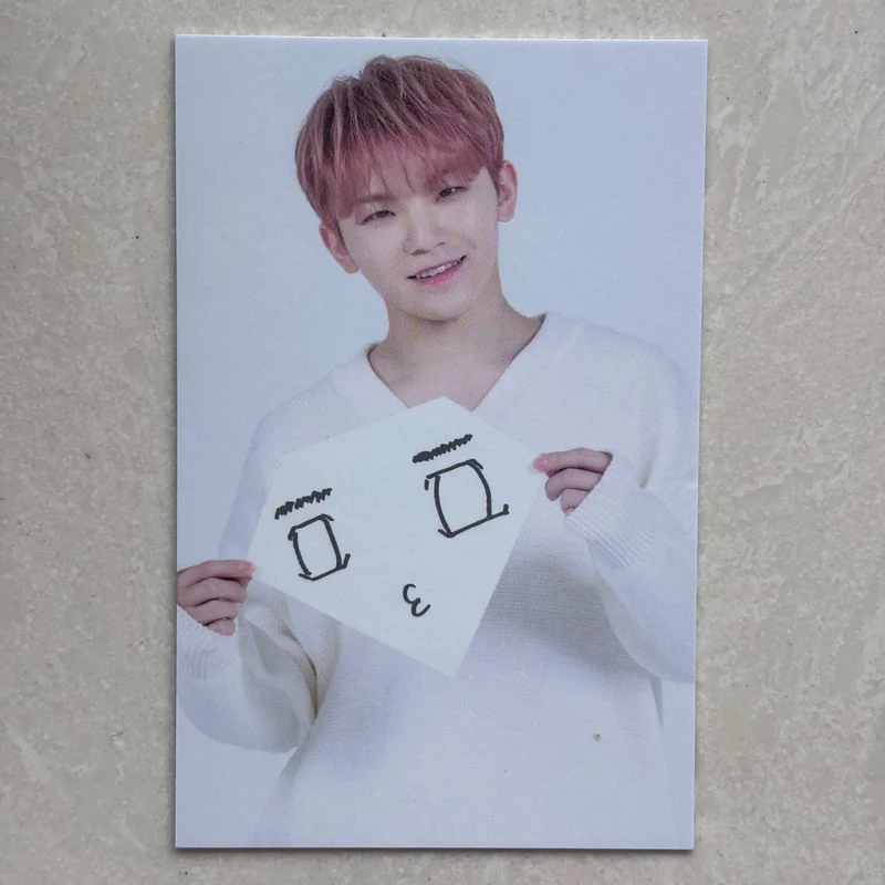 2020 SVT 4th FAN MEETING SEVENTEEN in CARAT LAND TRADING CARDS SET WOOZI