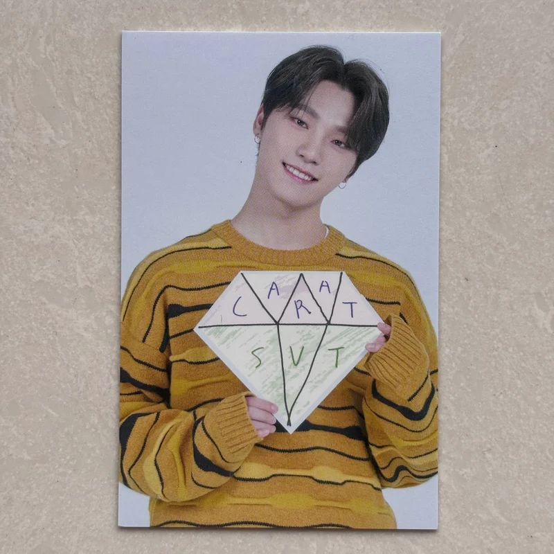 2020 SVT 4th FAN MEETING SEVENTEEN in CARAT LAND TRADING CARDS SET DINO