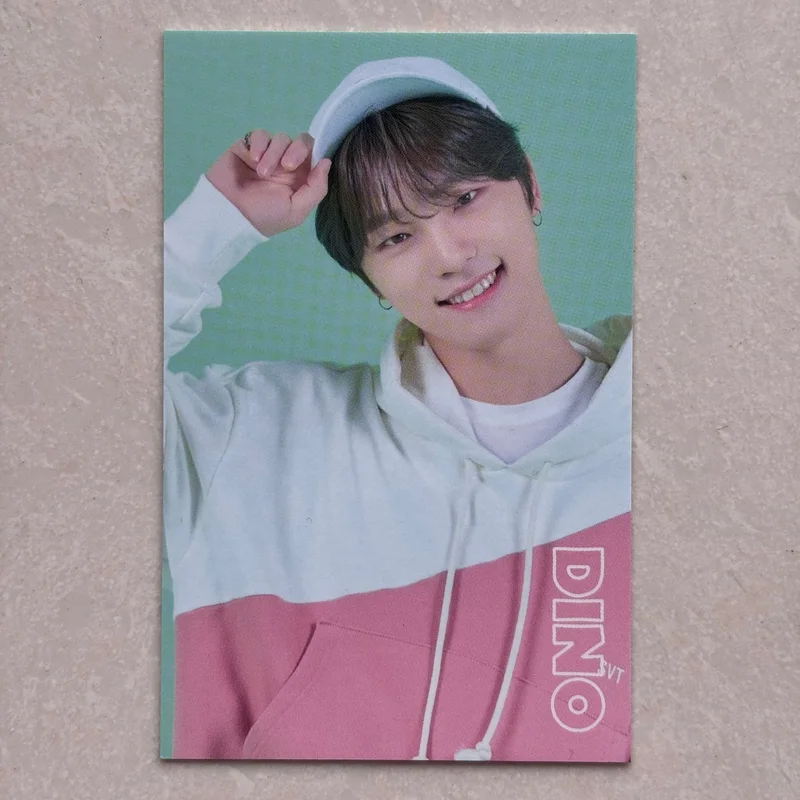 2020 SVT 4th FAN MEETING SEVENTEEN in CARAT LAND TRADING CARDS SET DINO