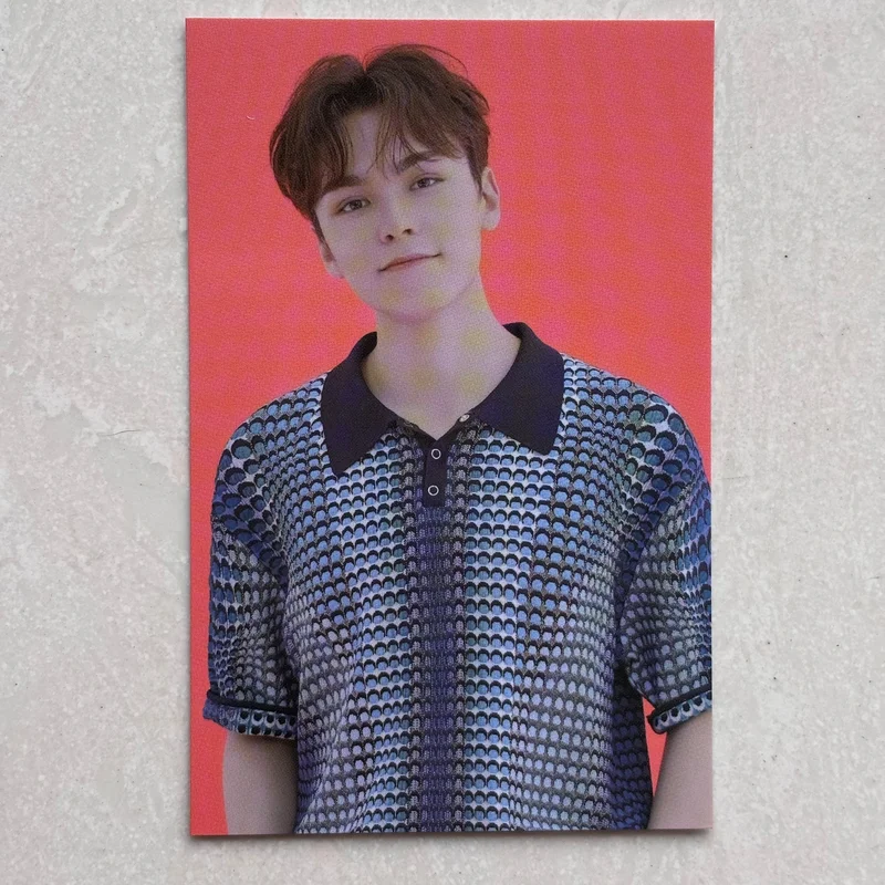 2021 SVT 5TH FAN MEETING SEVENTEEN in CARAT LAND Trading Card Set VERNON