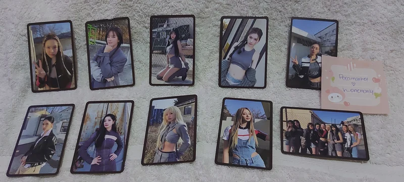 READY TO BE PHOTOCARD SET BE VER.