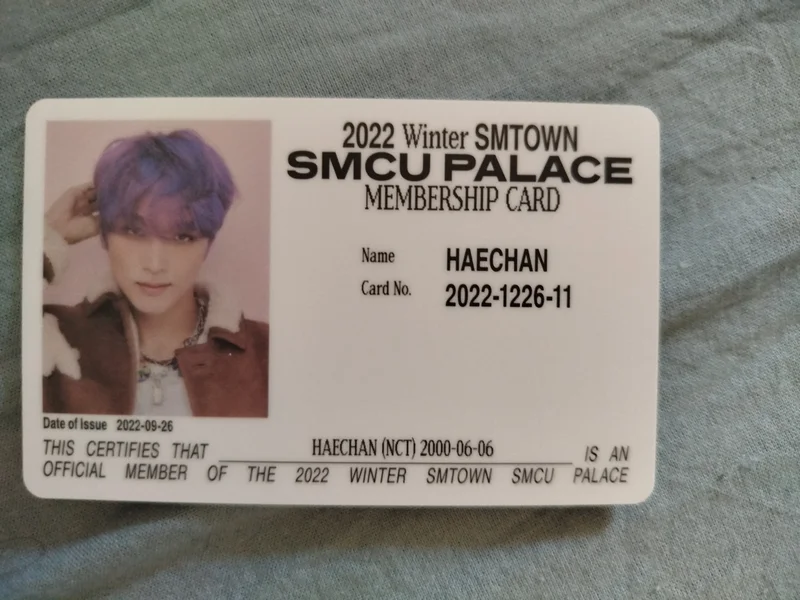 2022 Winter SMTOWN : SMCU PALACE (Membership Card Ver.)