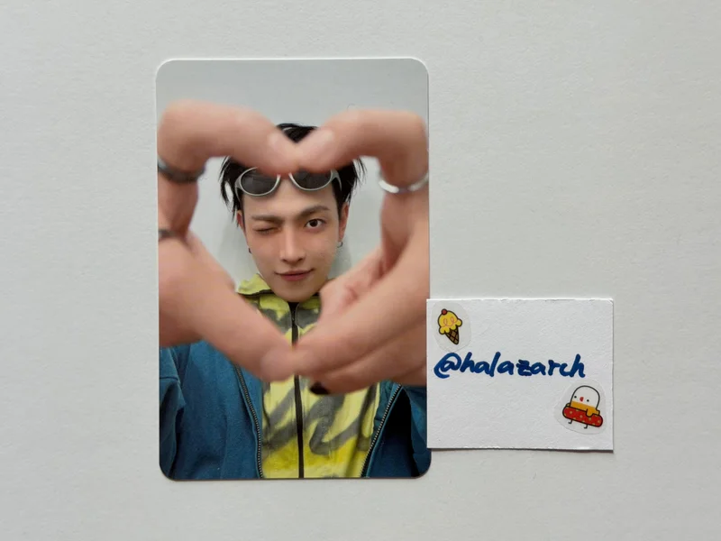 ATEEZ X ANITEEZ POP-UP STORE ANITEEZ IN COLOR RAMDOM TRADING CARD