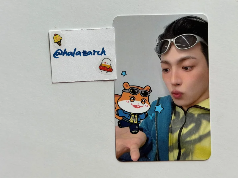 ATEEZ X ANITEEZ POP-UP STORE ANITEEZ IN COLOR RAMDOM TRADING CARD