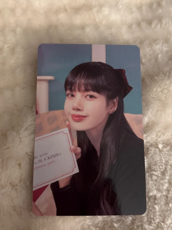 BLACKPINK THE GAME PHOTOCARD COLLECTION Christmas Edition