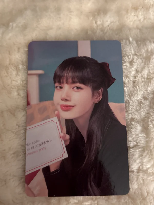 BLACKPINK THE GAME PHOTOCARD COLLECTION Christmas Edition
