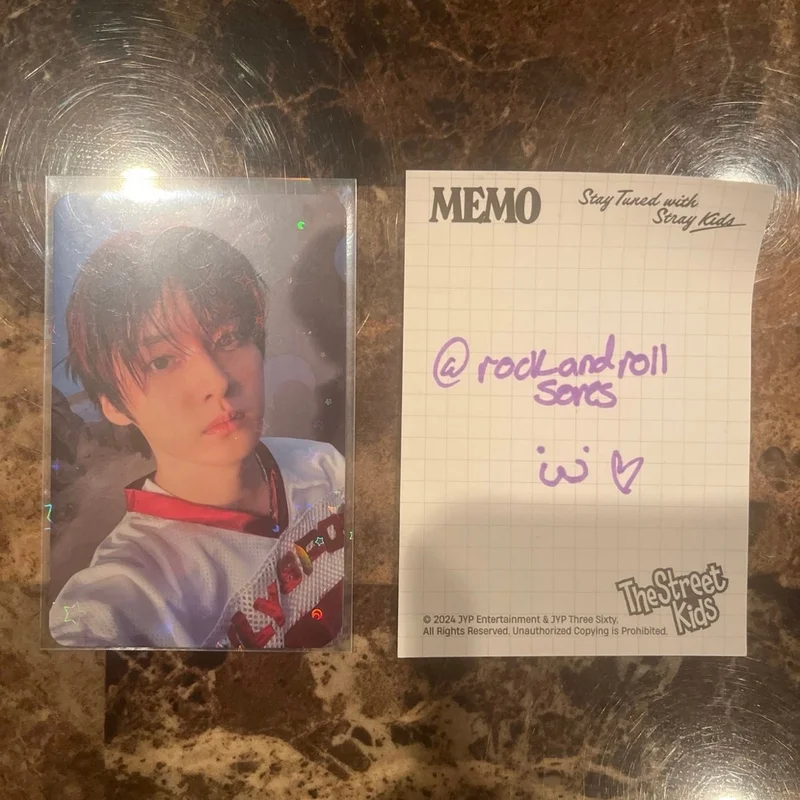 LEE KNOW KARMA HOORAY VER. DOUBLE SIDED