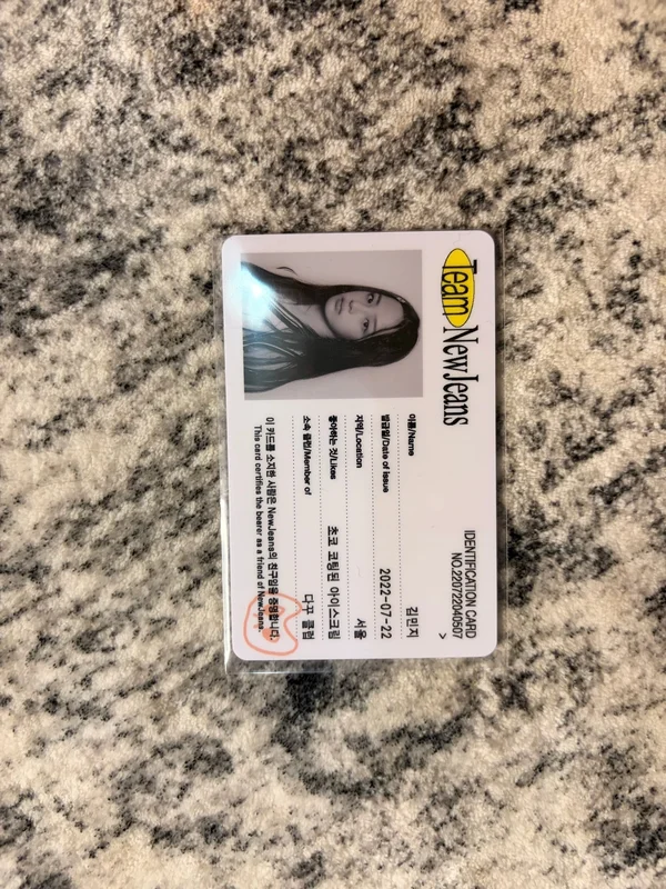 New Jeans Bluebook ver. MINJI VER.