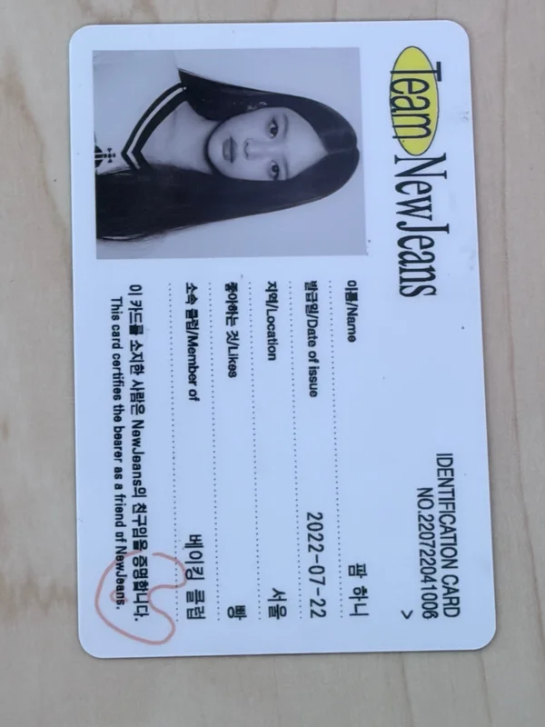 New Jeans Bluebook ver. HANNI VER.