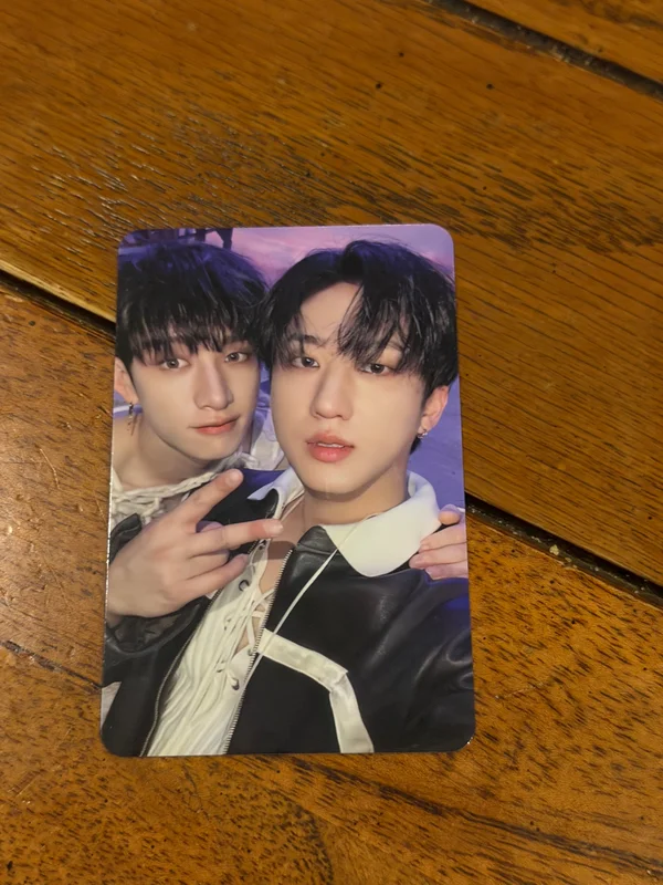 ROCKSTAR BANG CHAN & CHANGBIN PHOTOCARD