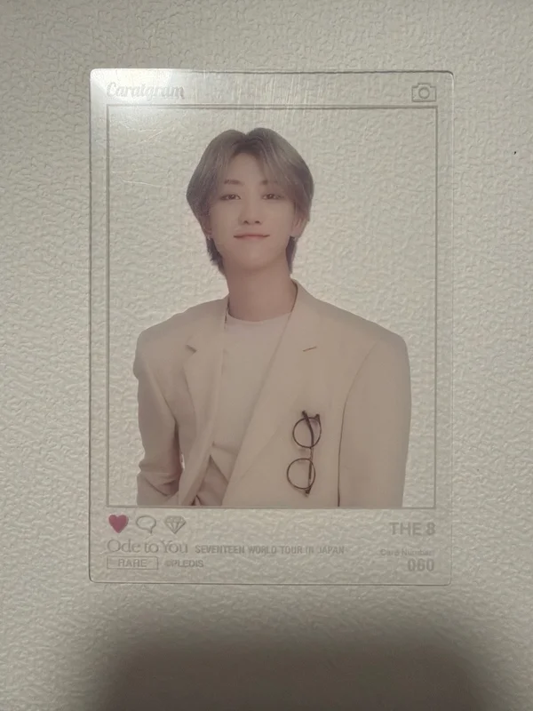 SEVENTEEN WORLD TOUR ODE TO YOU IN JAPAN TRADING CARD