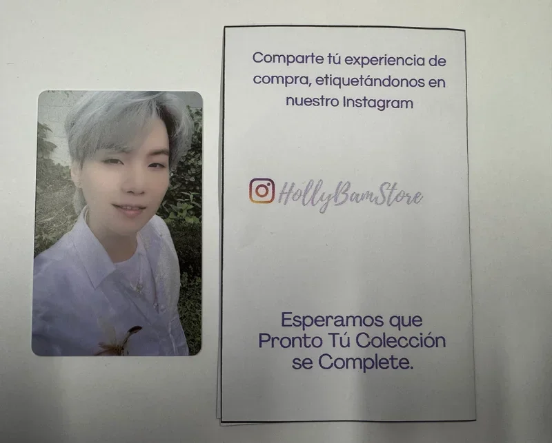 BTS Butter Power Station Lucky Draw SUGA
