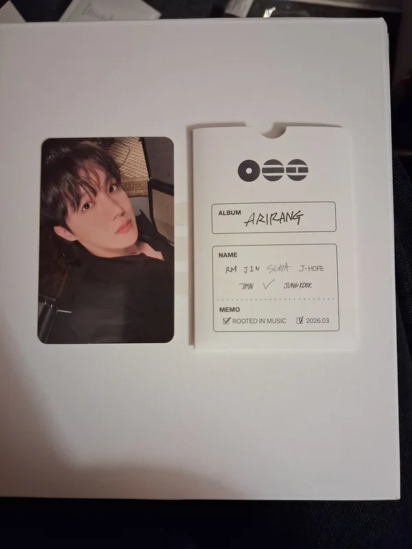 ARIRANG Jhope Rooted in Music Ver. Target Exclusive
