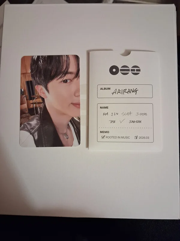 ARIRANG Jin Rooted in Music Ver. Target Exclusive