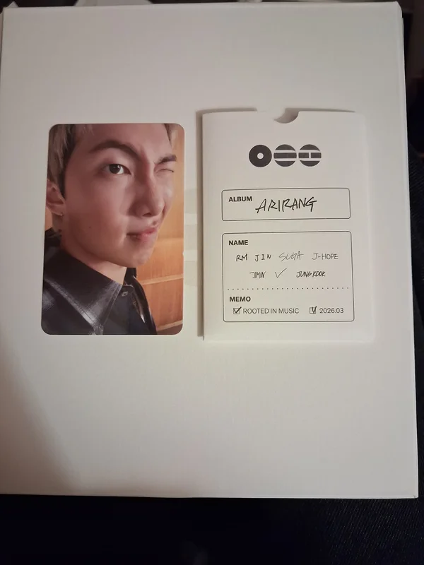 ARIRANG RM Rooted in Music Ver. Target Exclusive
