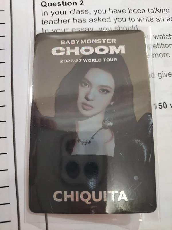 2026-27 BABYMONSTER WORLD TOUR [(CHOOM)] IN SEOUL TRADING PHOTOCARD