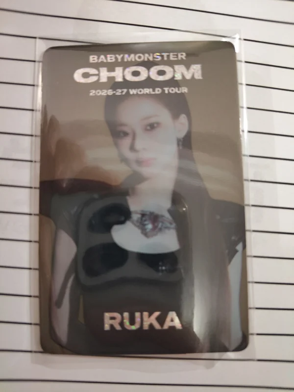 2026-27 BABYMONSTER WORLD TOUR [(CHOOM)] IN SEOUL TRADING PHOTOCARD