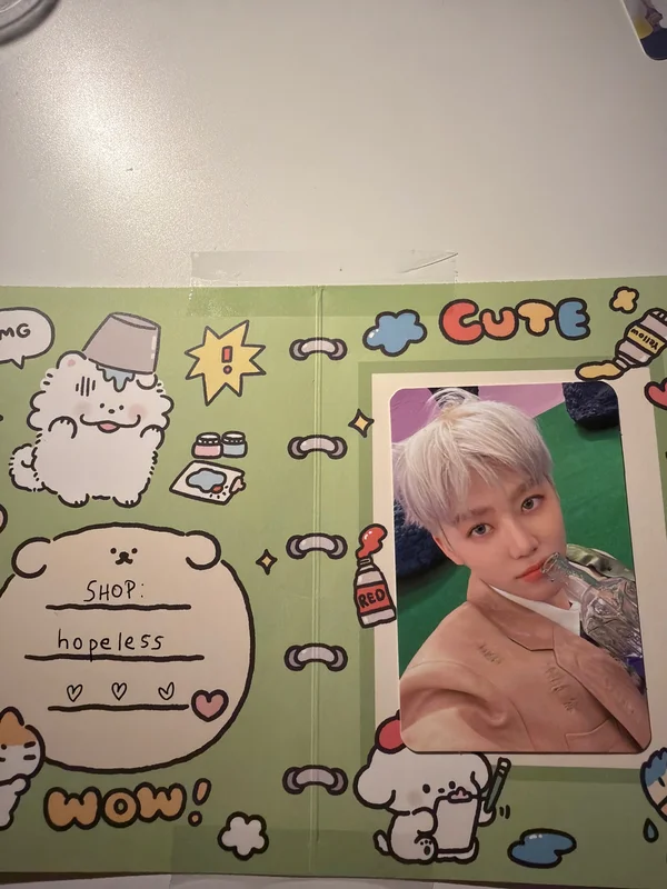 2024 NCT DREAM WORLD TOUR THE DREAM SHOW 3 : DREAM( )SCAPE FORTUNE SCRATCH CARD