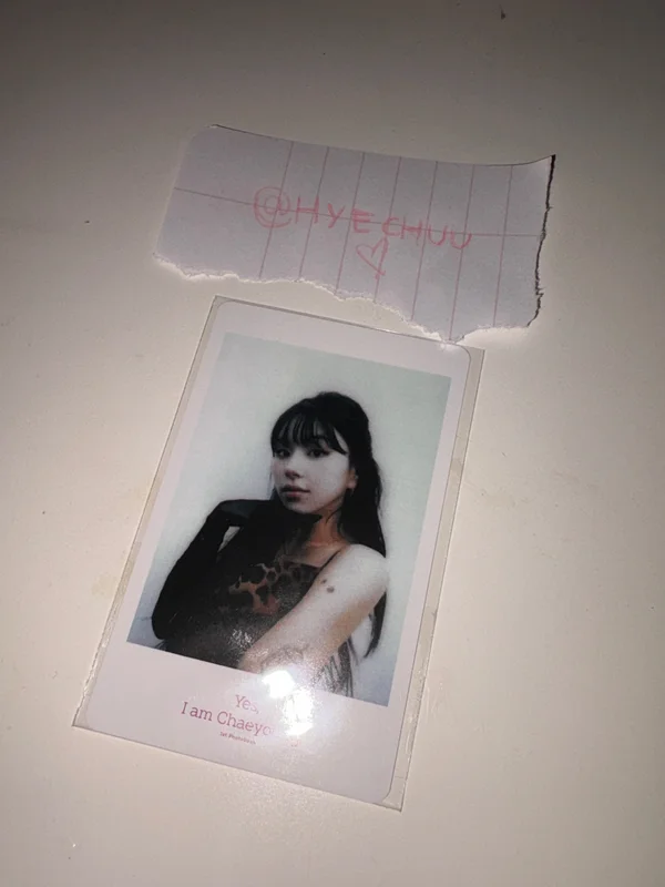 Yes I am Chaeyoung JYP SHOP