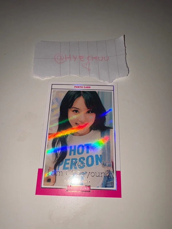 Yes I am Chaeyoung