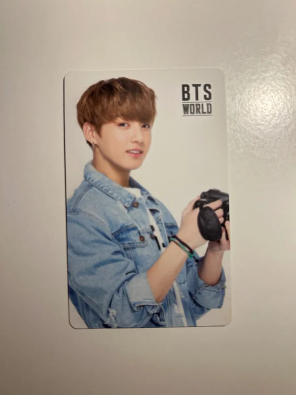 BTS JUNGKOOK - WORLD Double Side