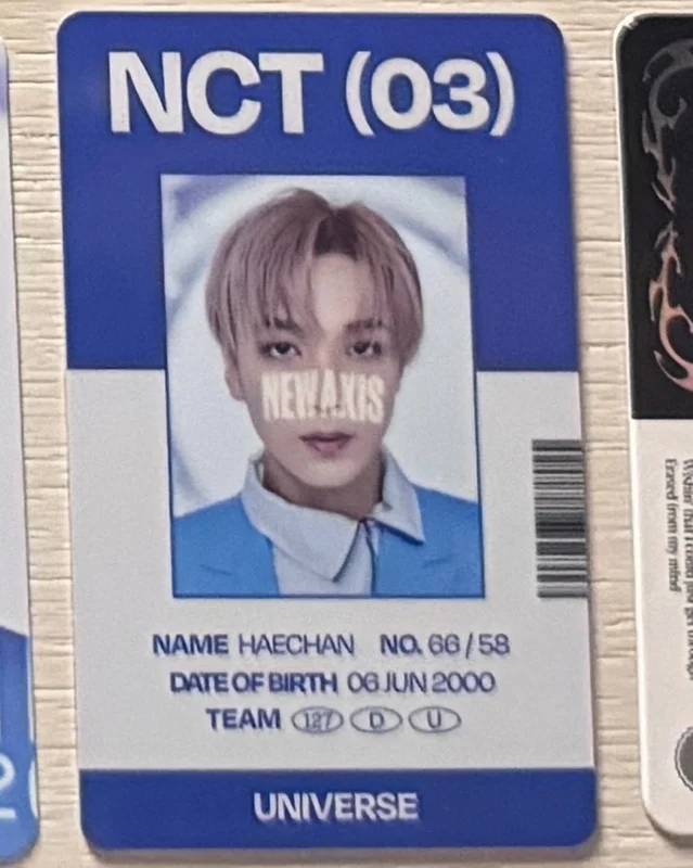 Universe ID CARD + PHOTO CARD SET