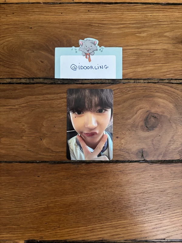 Pocamarket, NCT RYO WISH Photobook Ver. K-pop Photocard