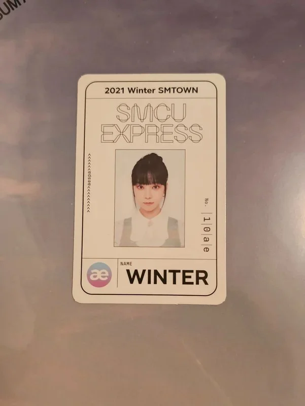 Aespa Winter SMCU Express ID Photocard