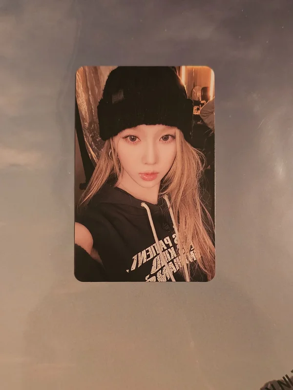 Aespa Winter Whiplash QQ Photocard