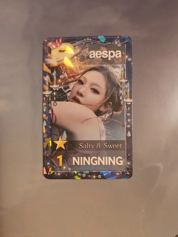 Aespa Ningning Superstar Tokyo Photocard