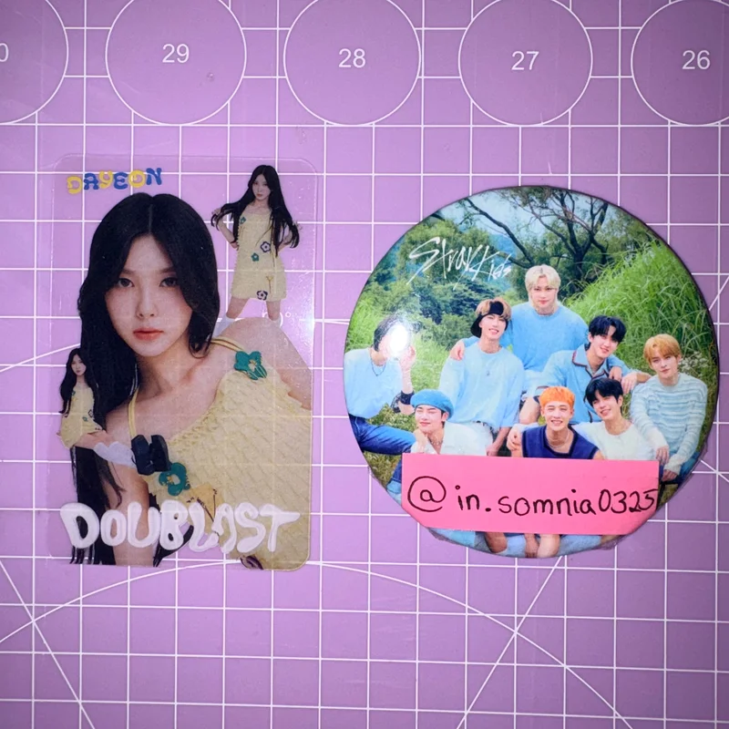 DOUBLAST Clear Photocard