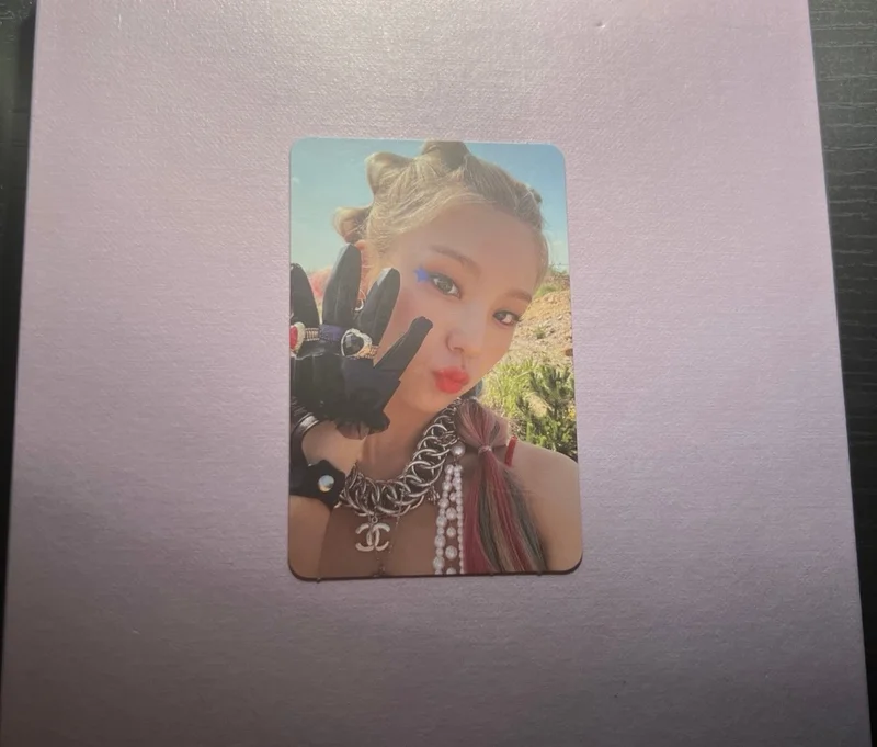 Yeji Itzy Photocard Not Shy
