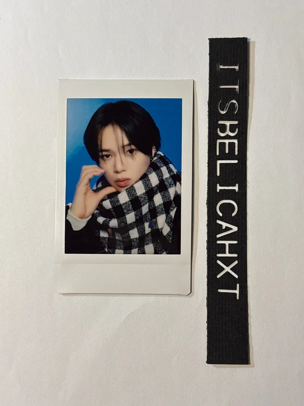2024 &TEAM CONCERT TOUR FIRST PAW PRINT INSTANT PHOTO CARD