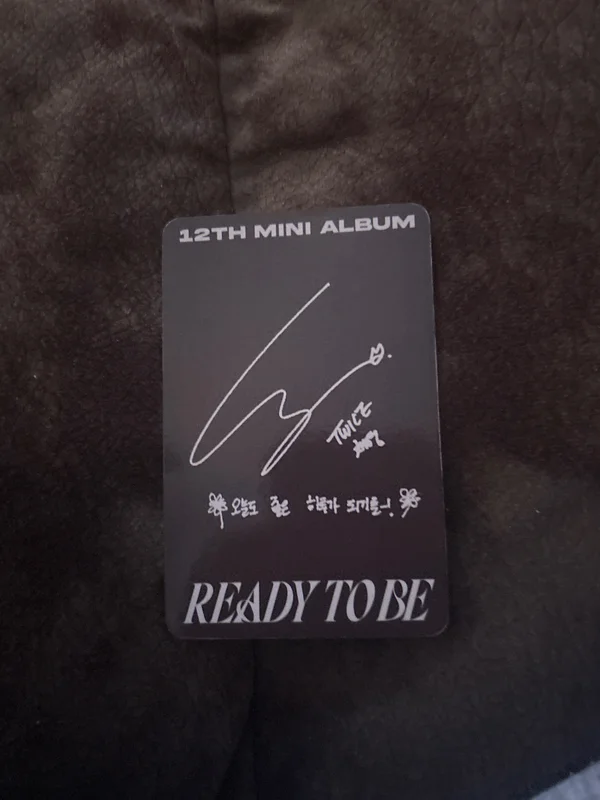 TWICE CHAEYOUNG 'READY TO BE' Photocard | Sold by jackyshop1_