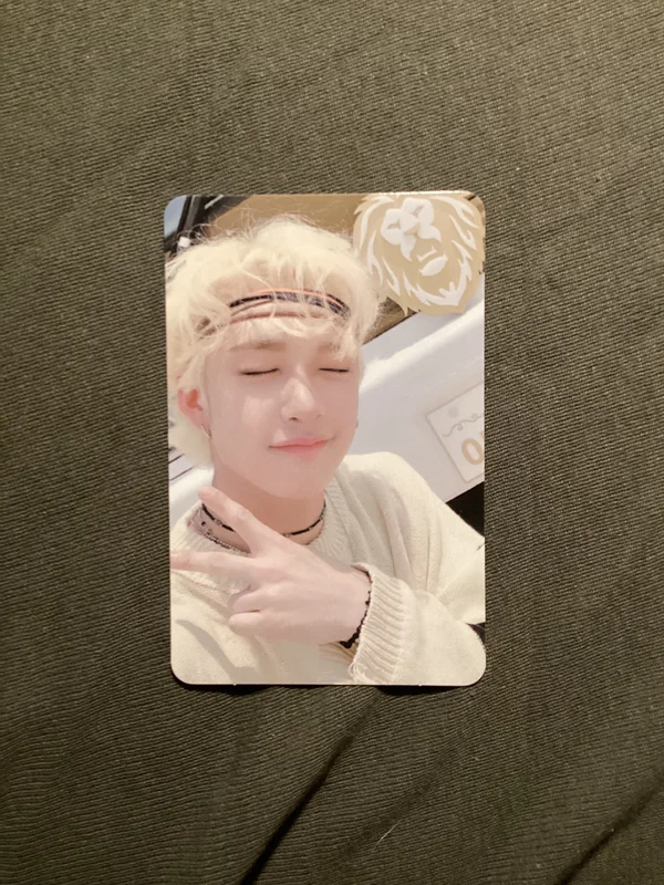 Pocamarket, Stray Kids BANG CHAN Clé 2 : Yellow Wood K-pop Photocard