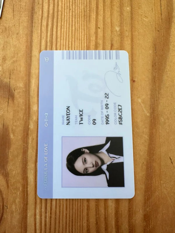 Formula of Love: SCIENTIST ID CARD