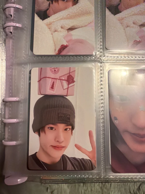 2024 PINK CHRISTMAS PHOTO CARD RANDOM PACK