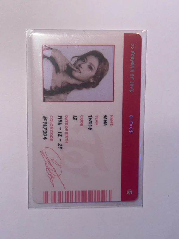 Formula of Love: O+T=<3 SCIENTIST ID CARD