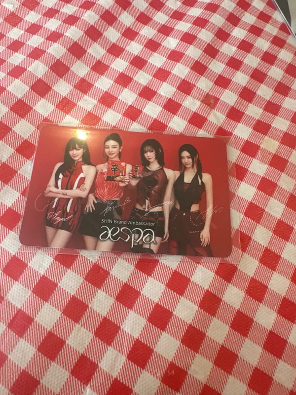 shin ramyun x aespa EVENT