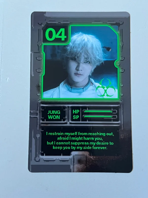 ENHYPEN JUNGWON 'DARK BLOOD NAMIL MUSIC LUCKY DRAW' Photocard