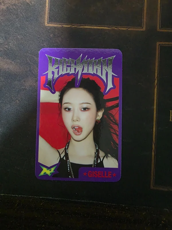 aespa WEEK #RichMan POP-UP RANDOM TRADING CARD SET A ver.