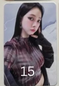 2024 aespa 2nd Concert SYNK : PARALLEL LINE FORTUNE SCRATCH CARD SET