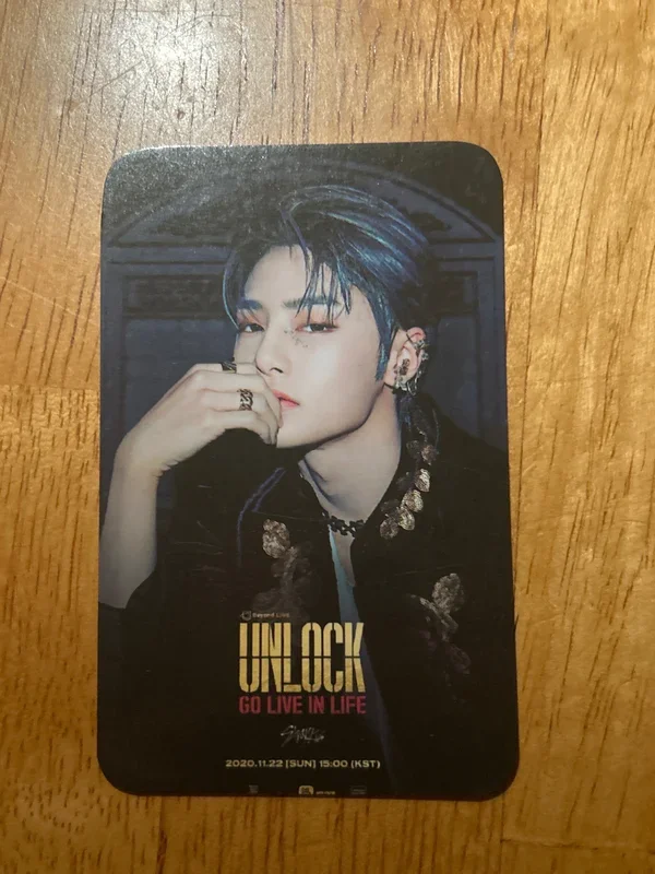 Unlock : GO LIVE IN LIFE PHOTOCARD