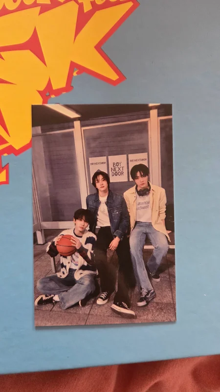 BOYNEXTDOOR TOUR KNOCK ON Vol.1 PHOTO CARD BINDER