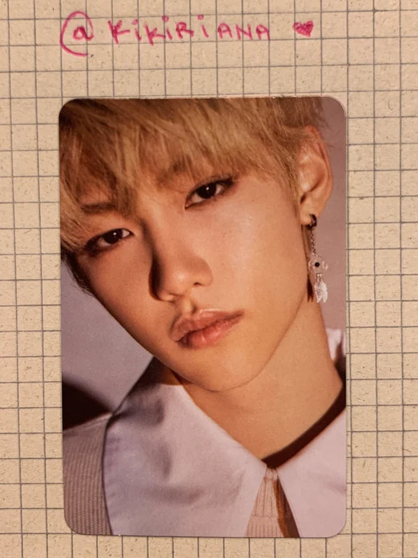 Pocamarket, Stray Kids FELIX Clé 2 : Yellow Wood K-pop Photocard