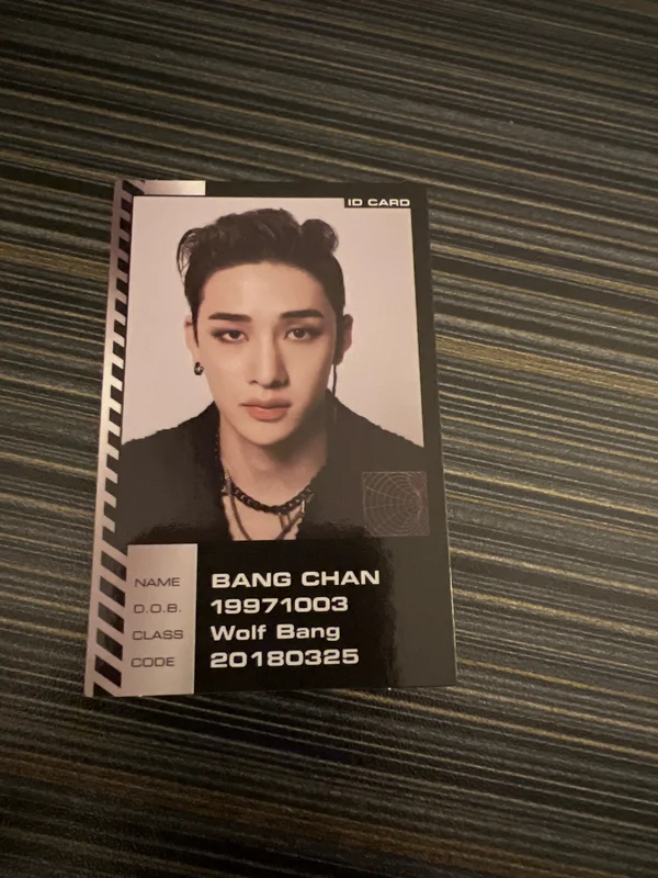 Oddinary - ID Card - Bang Chan